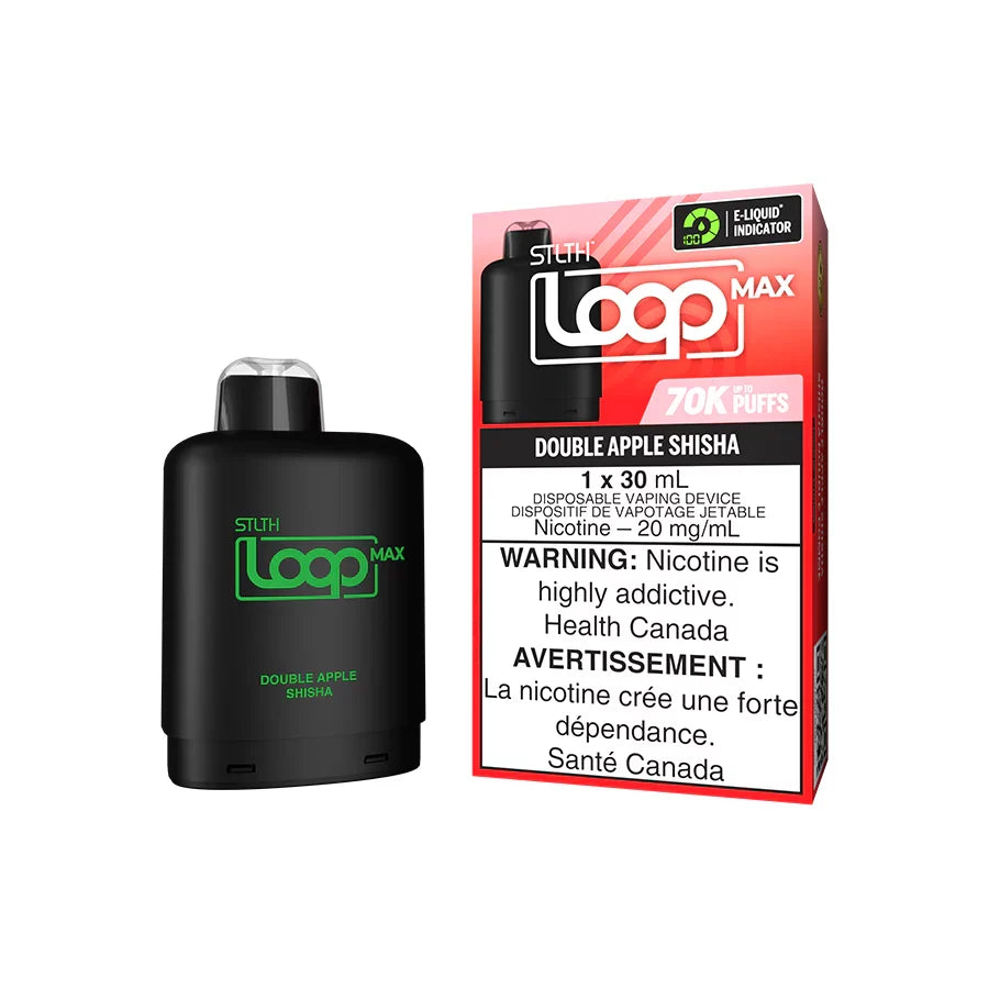 STLTH LOOP MAX 70K Pods Double Apple Shisha ONT