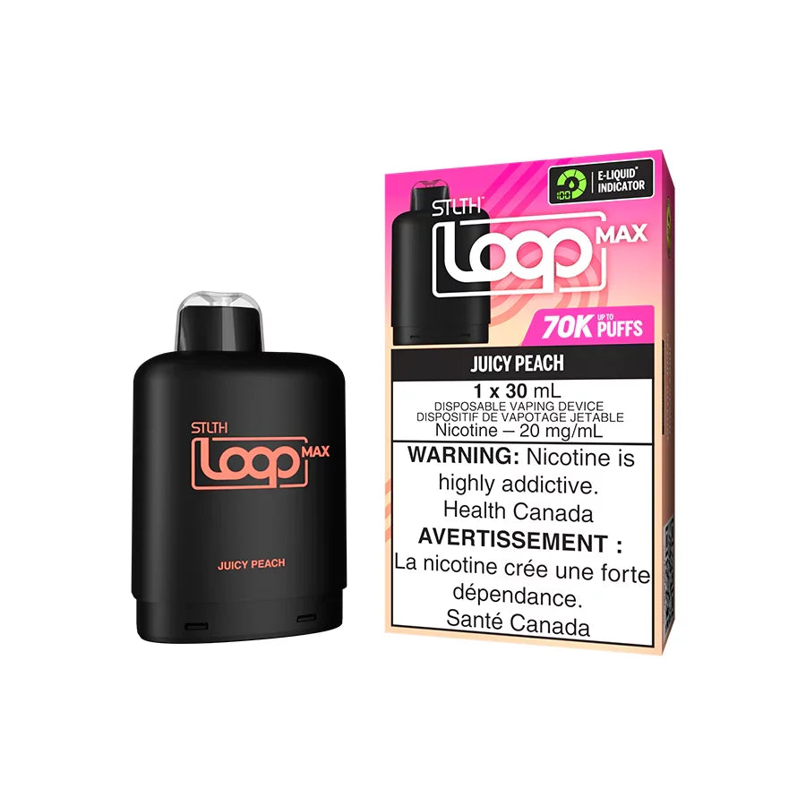 STLTH LOOP MAX 70K Pods Juicy Peach ONT