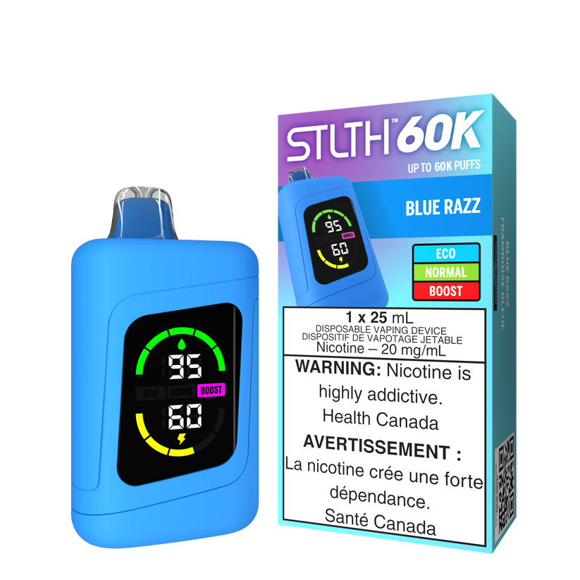 STLTH Disposable 60K Blue Razz ONT