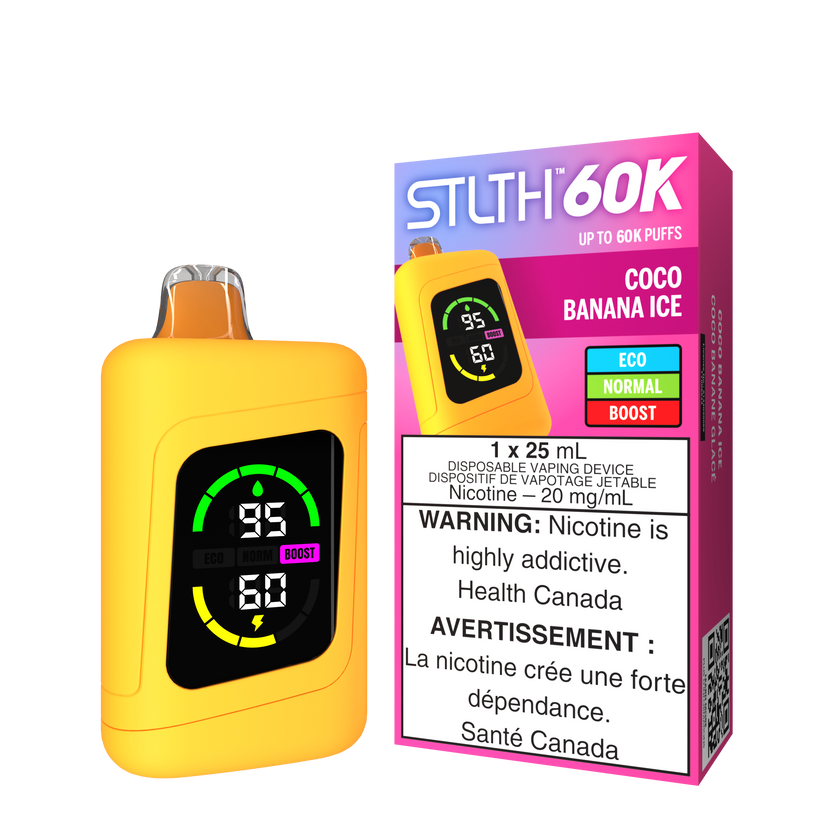 STLTH Disposable 60K Coco Banana Ice ONT