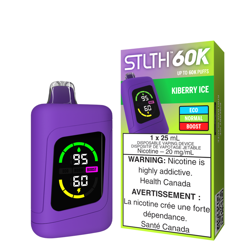STLTH Disposable 60K Kiberry Ice ONT