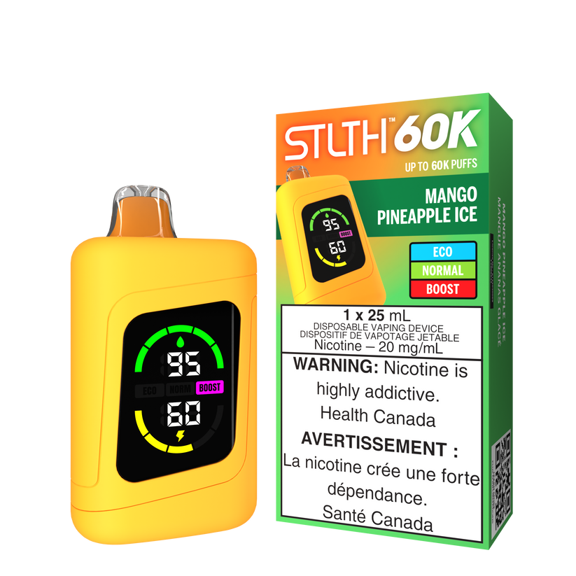 STLTH Disposable 60K Mango Pineapple Ice ONT