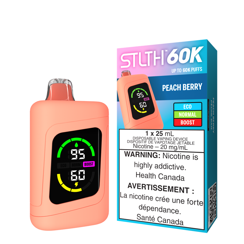 STLTH Disposable 60K Peach Berry ONT
