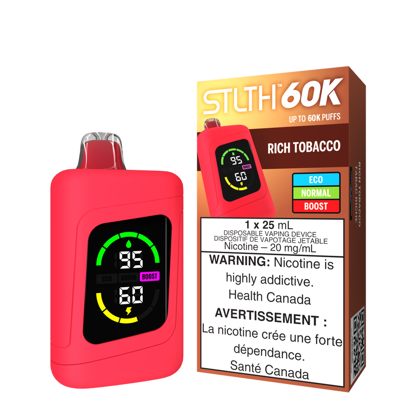 STLTH Disposable 60K Rich Tobacco ONT