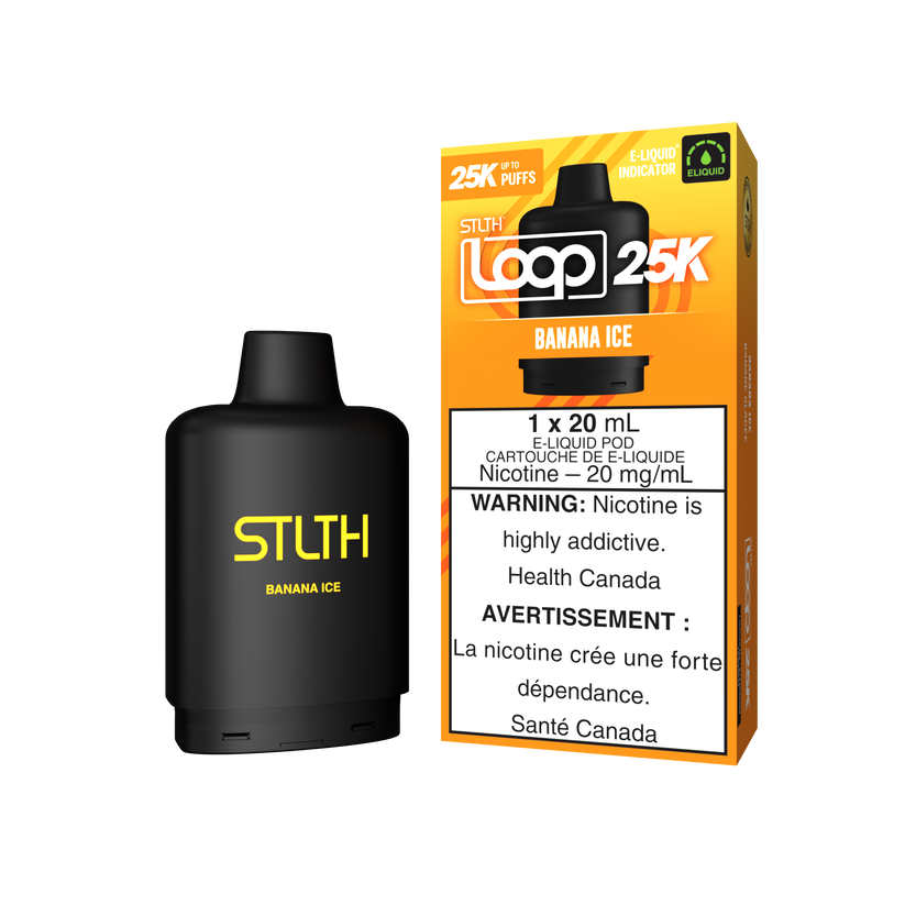 STLTH LOOP 25K Pods Banana Ice ONT