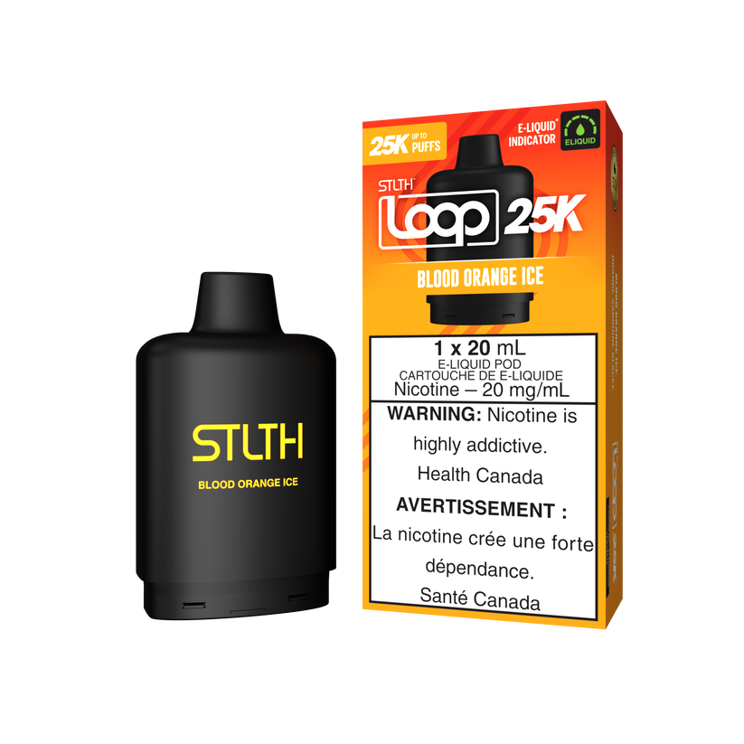 STLTH LOOP 25K Pods Blood Orange Ice ONT
