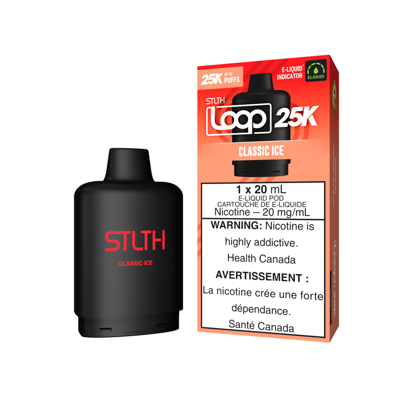 STLTH LOOP 25K Pods Classic Ice ONT