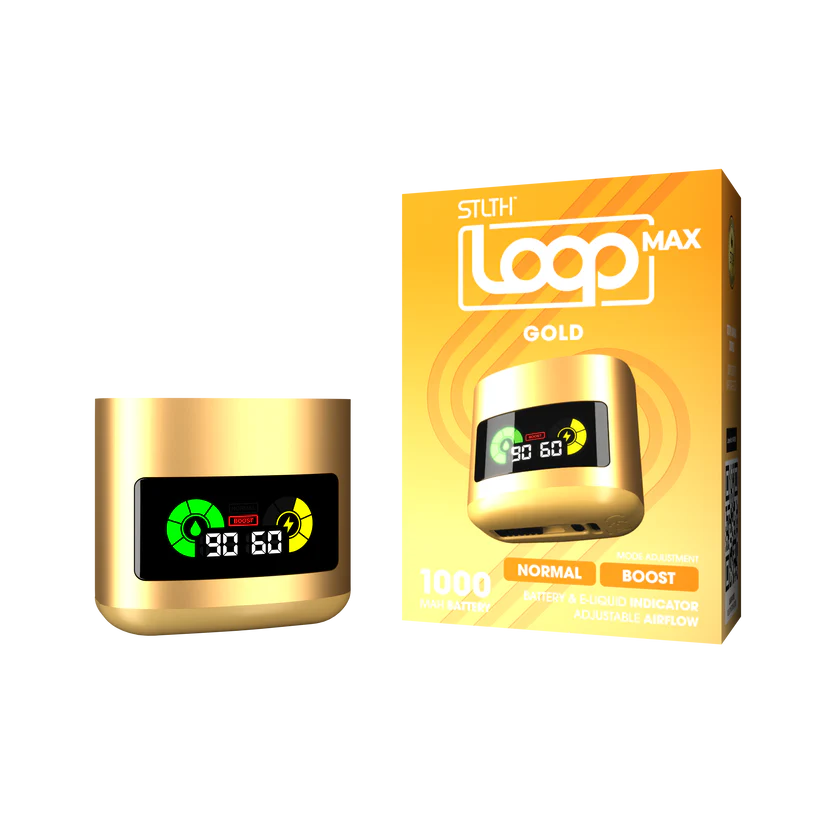 STLTH LOOP MAX Battery Gold