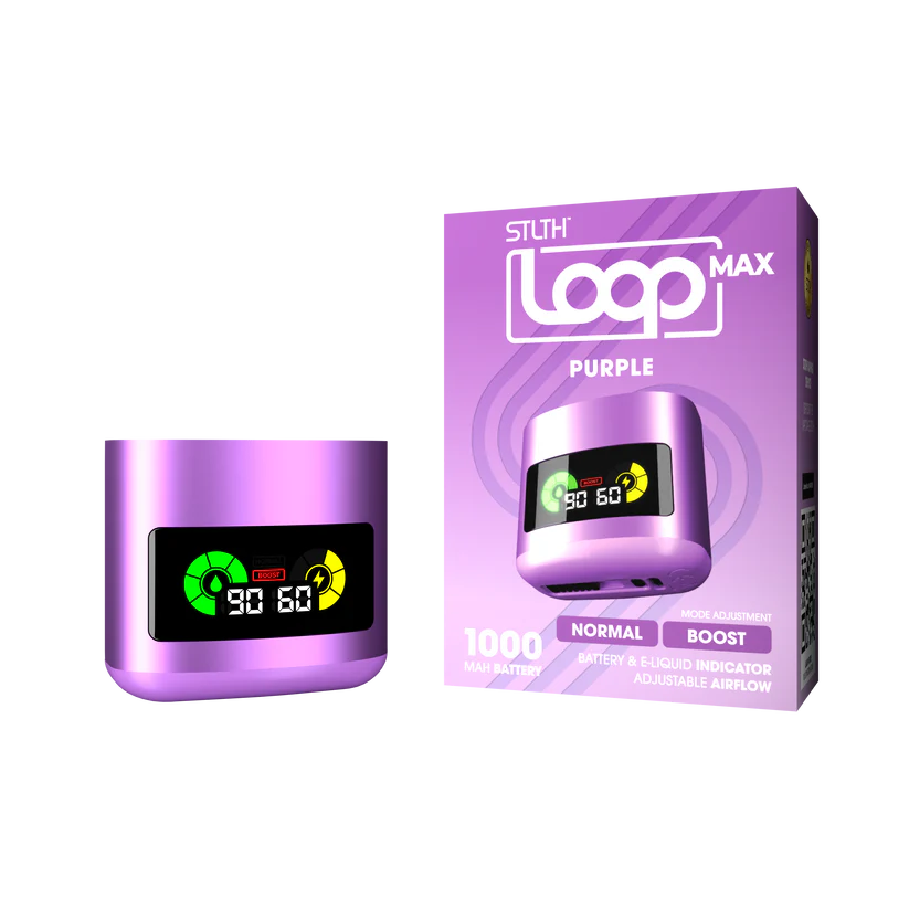 STLTH LOOP MAX Battery Purple