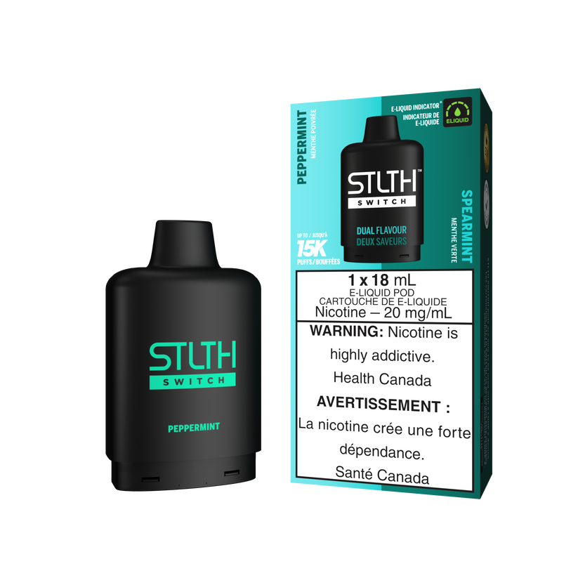 STLTH LOOP Switch 15K Pods Peppermint / Spearmint ONT