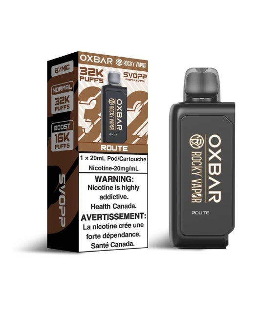 OXBAR SVOPP 32K Pods Route ONT