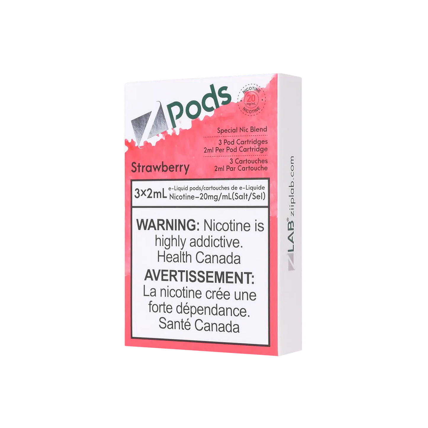 Z Lab Zpods Strawberry (3x2ml) ONT
