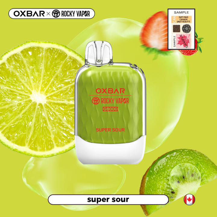 OXBAR G8000 Disposable Super Sour Vape Collective OXBAR G8000 Disposable Super Sour Vape Collective