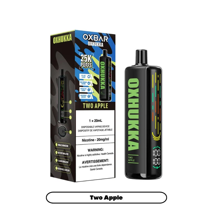 OXBAR OXHUKKA 25K Disposable Two Apple ONT