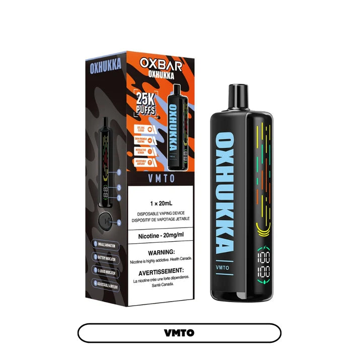 OXBAR OXHUKKA 25K Disposable VMTO ONT