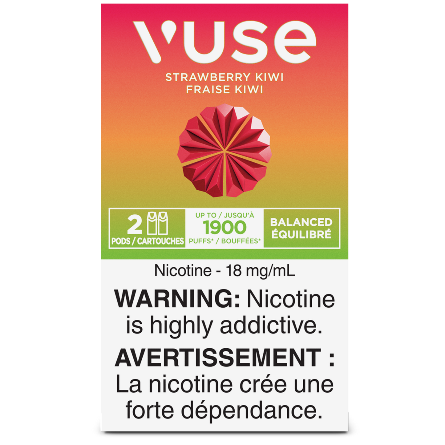 Vuse ePod Strawberry Kiwi (2x) ONT