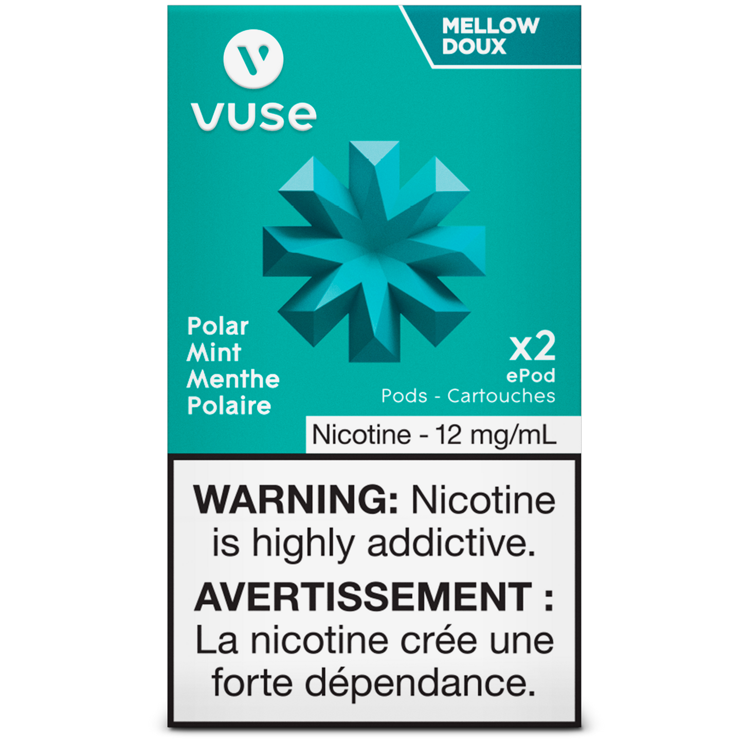 Vuse ePod Polar Mint Pods (2x) ONT