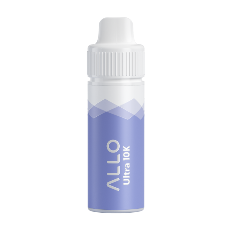 Allo Ultra 10K Hybrid Disposable Blue Raspberry Vaping Device Kit ONT