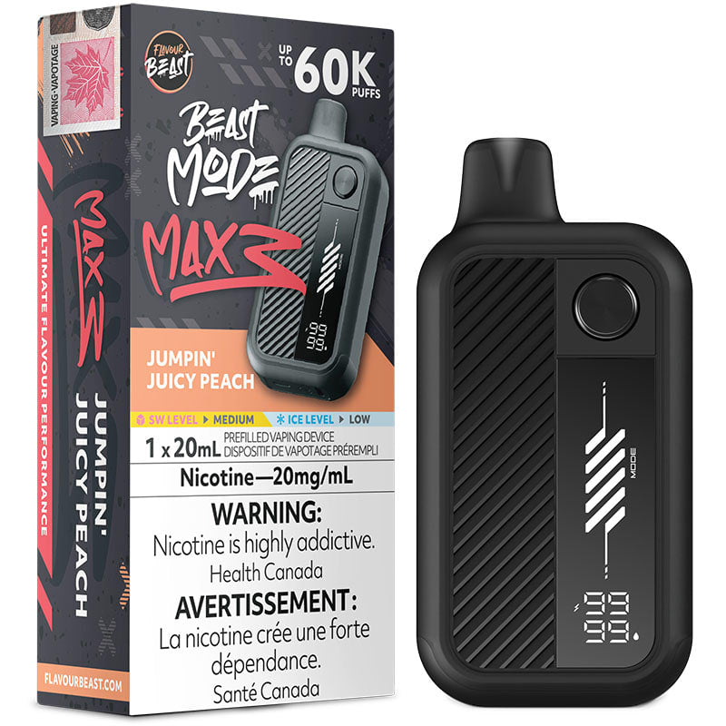 Flavour Beast Disposable Mode Max 3 60K Jumpin’ Juicy Peach ONT