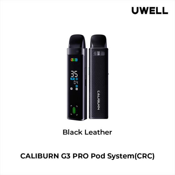 Caliburn G3 Pro Device Kit Black Leather