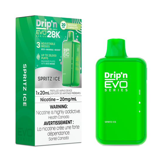 Drip’n By Envi Disposable EVO28K Spritz Ice ONT
