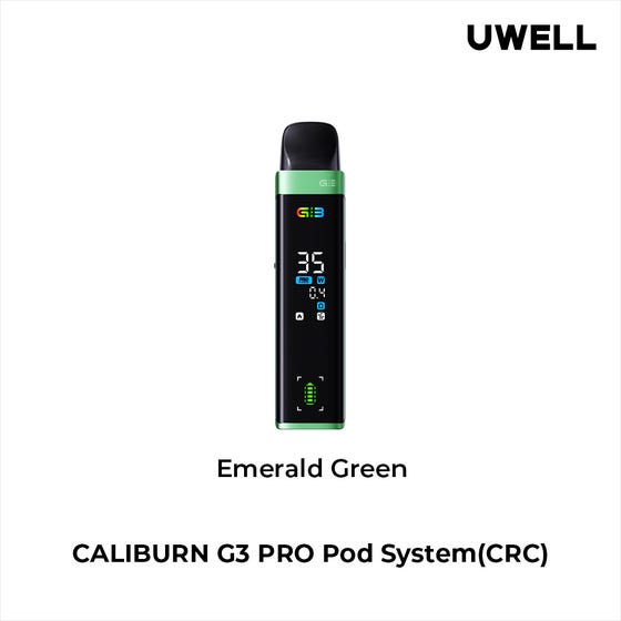 Caliburn G3 Pro Device Kit Emerald Green