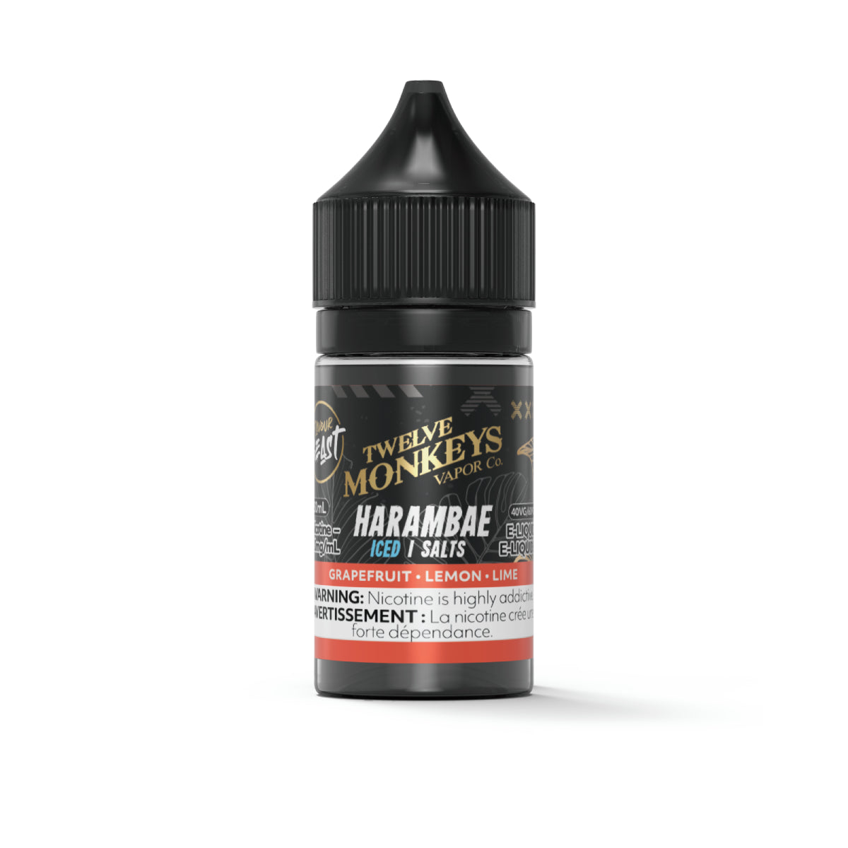 Flavour Beast x Twelve Monkeys Salts Harambae Iced ONT