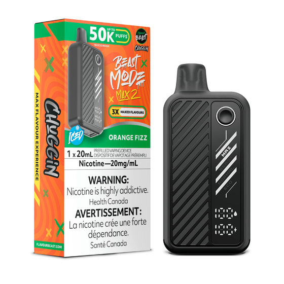 Flavour Beast Disposable Mode Max 2 50K Orange Fizz Iced ONT
