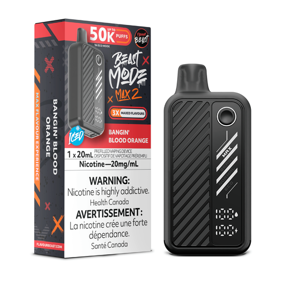 Flavour Beast Disposable Mode Max 2 50K Bangin' Blood Orange ONT