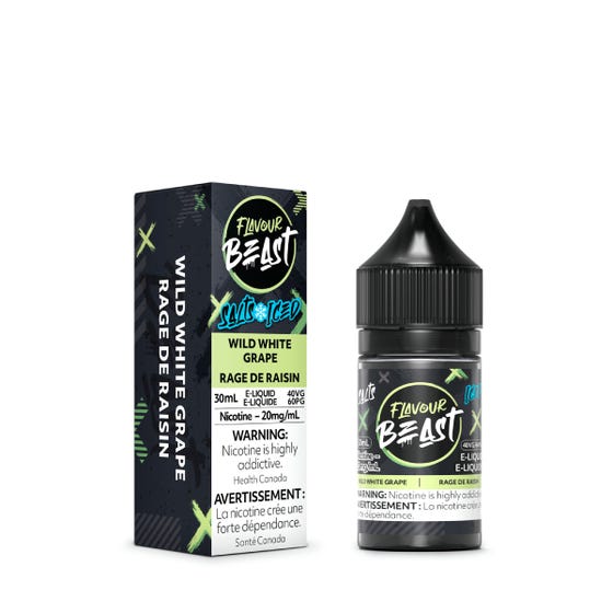 Flavour Beast Salts Wild White Grape Iced ONT