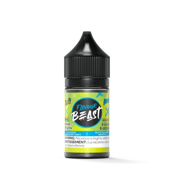 Flavour Beast Salts Blessed Blueberry Mint OnT