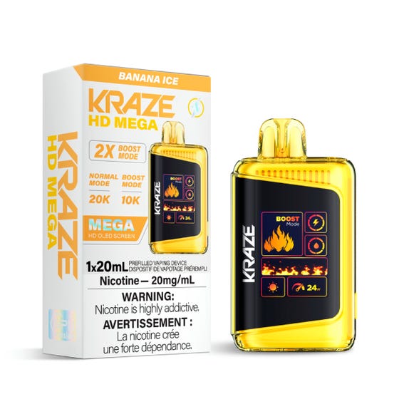 Kraze HD Mega Banana Ice ONT