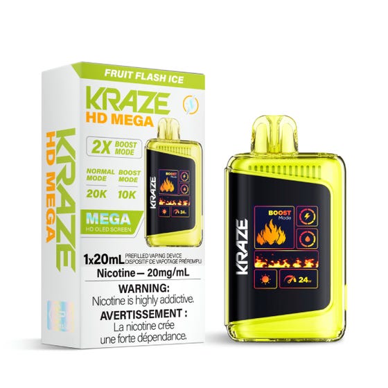 Kraze HD Mega Fruit Flash Ice ONT