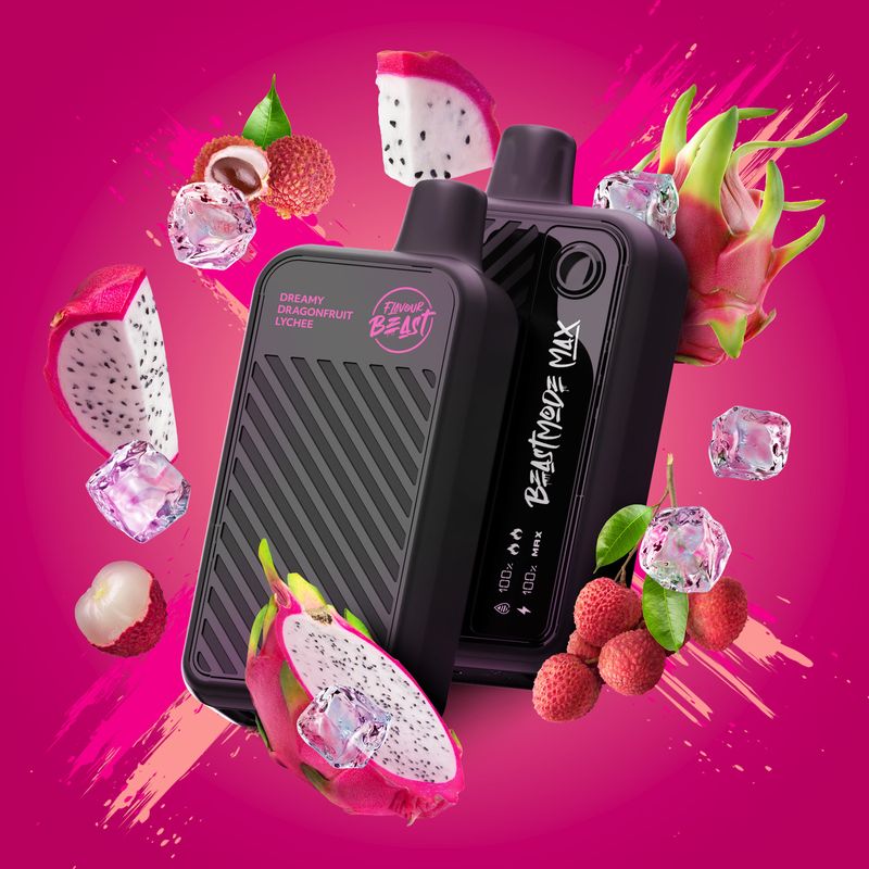 Flavour Beast Disposable Mode Max 18000 Dreamy Dragonfruit Lychee Iced ONT
