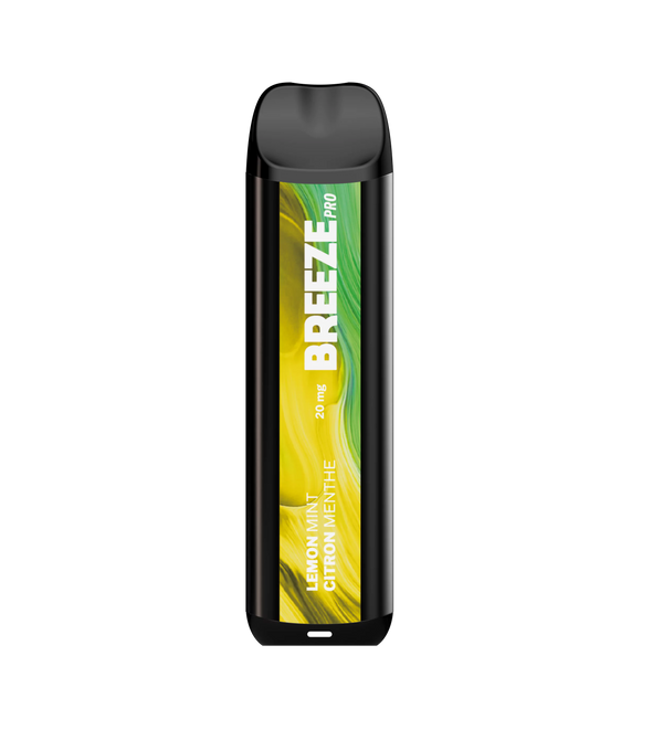 Breeze Smoke Pro Disposable Lemon Mint 4ml ONT