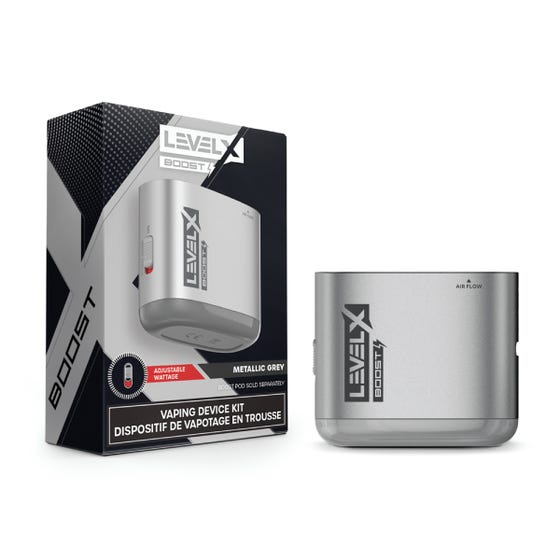 Flavour Beast Boost Level X Device Kit Metallic Grey