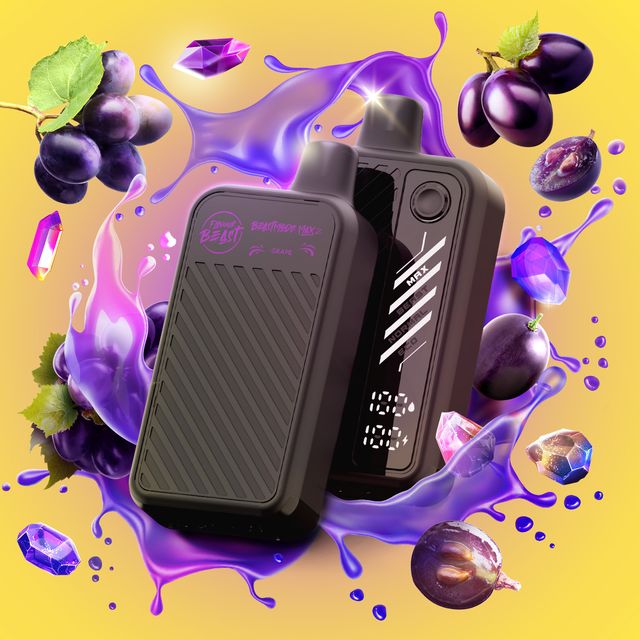 Flavour Beast Disposable Gushin Mode Max 2 50K Grape ONT