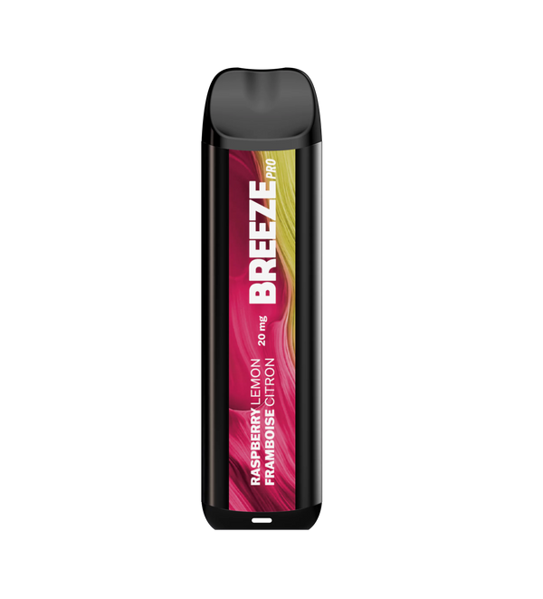 Breeze Smoke Pro Disposable Raspberry Lemon 4ml ONT