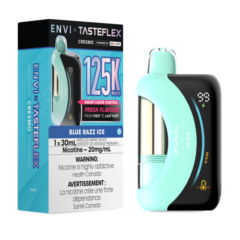 ENVI X TasteFlex Cresmo 125K Blue Razz Ice