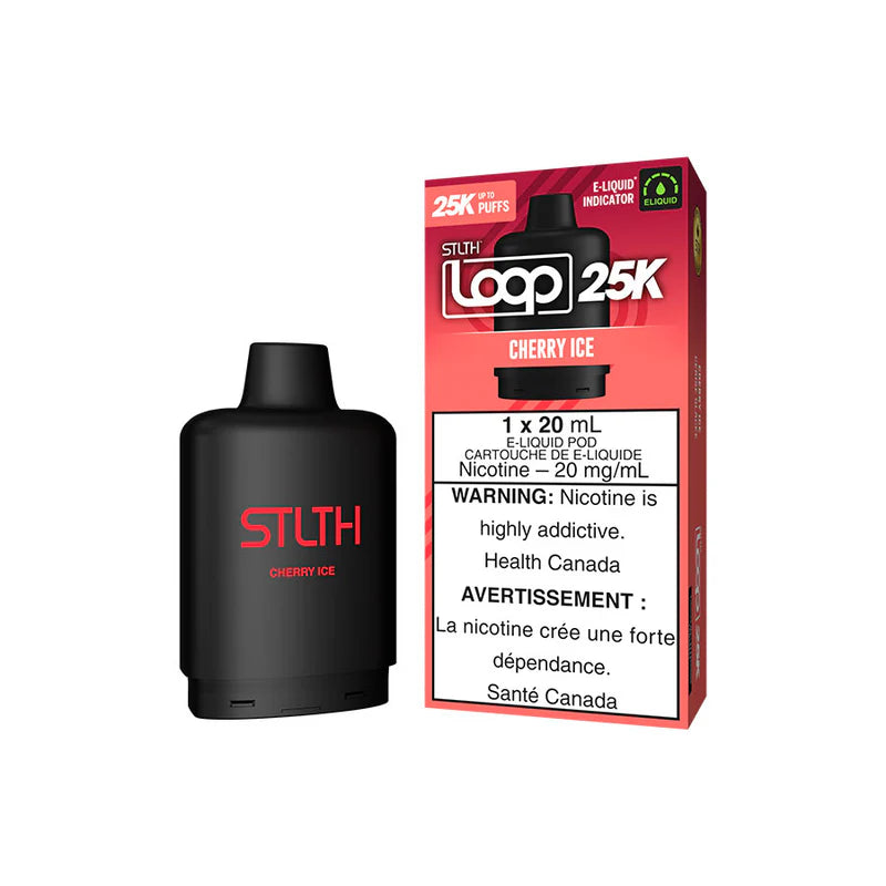 STLTH LOOP 25K Pods Cherry Ice ONT