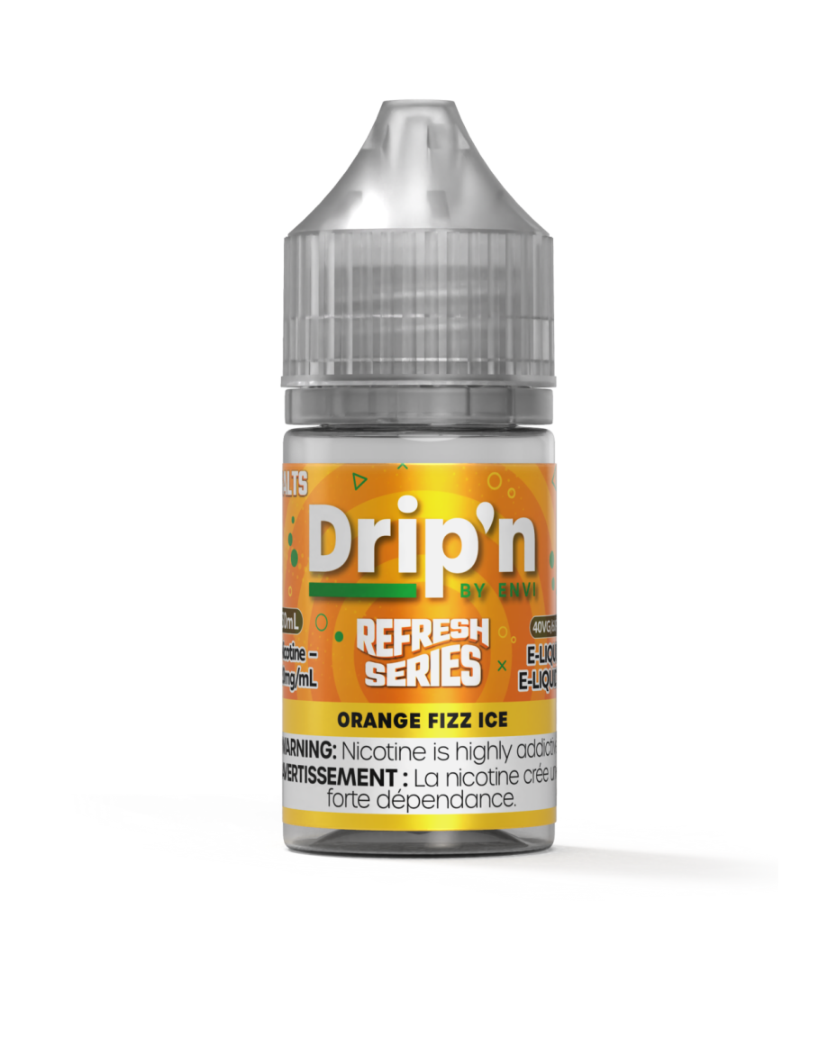Drip’n Refresh Salts Orange Fizz Ice ONT