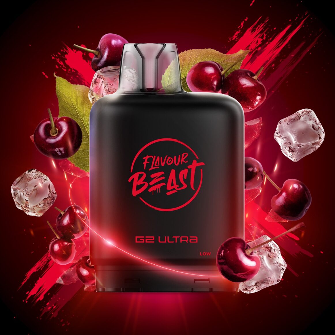Flavour Beast G2 Ultra Level X PODS Cherry Blast Iced ONT