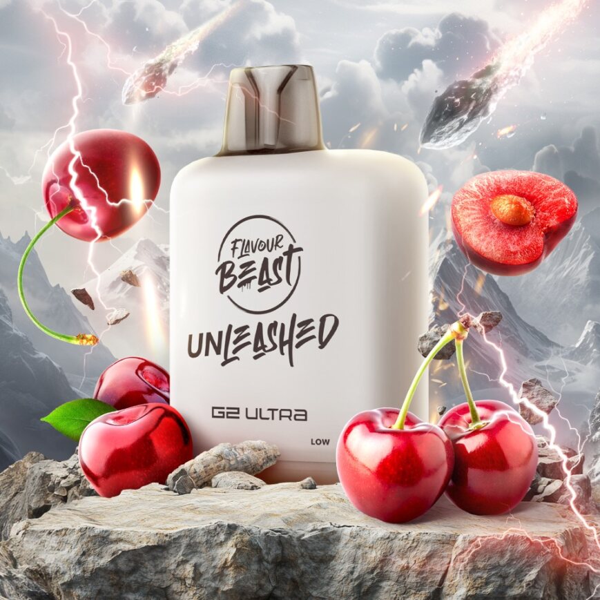 Flavour Beast G2 Ultra Level X PODS Unleashed Epic Cherry ONT
