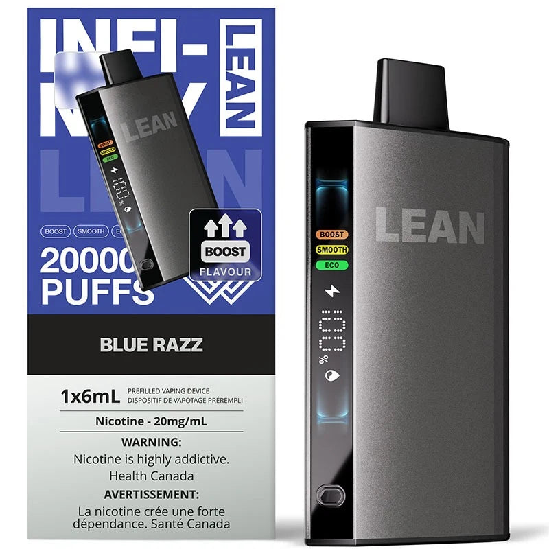 Infinity Lean 20K Disposable Blue Razz Ice ONT