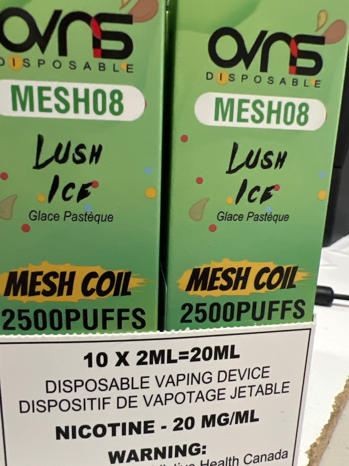 OVNS MESH08 2500 Disposable Lush Ice