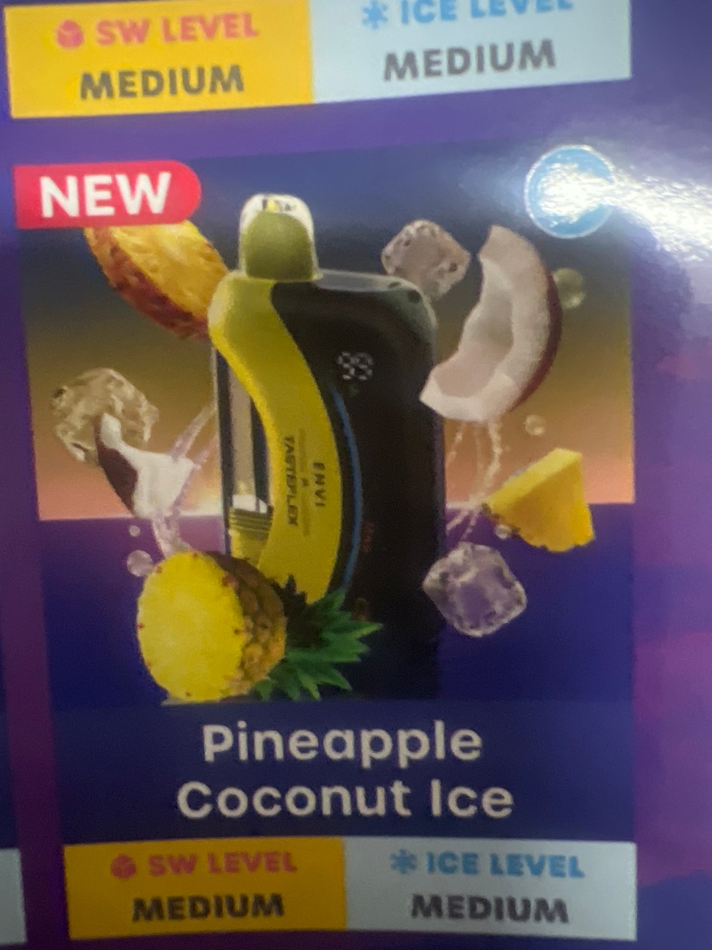 ENVI X TasteFlex Cresmo 125K   Pineapple Coconut Ice