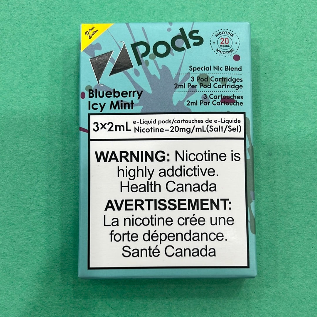 Z Lab Zpods Blueberry Icy Mint(3x2ml)