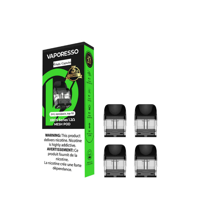 Vaporesso Corex3.0 Xros 1.2 ohm Mesh Replacement 4Packs/2mL