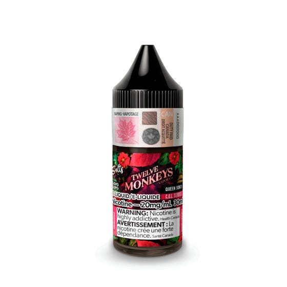 Twelve Monkeys Salts Queen Soko 30ML