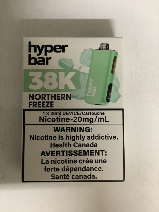 Hyper Bar 38K Disposable Northern Freeze ONT